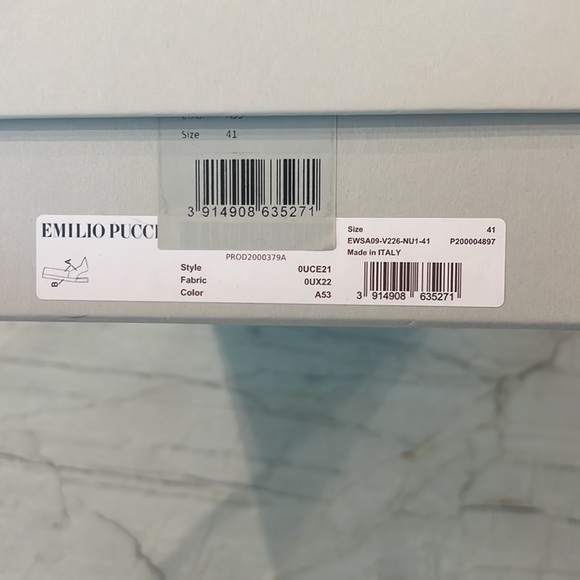 Emilio Pucci Koche graphic print boots size 41 - Picture 6 of 7